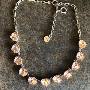Stella& Dot necklace-pink stone